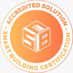 Abzeichen Accredited Solution der Smart Building Certification